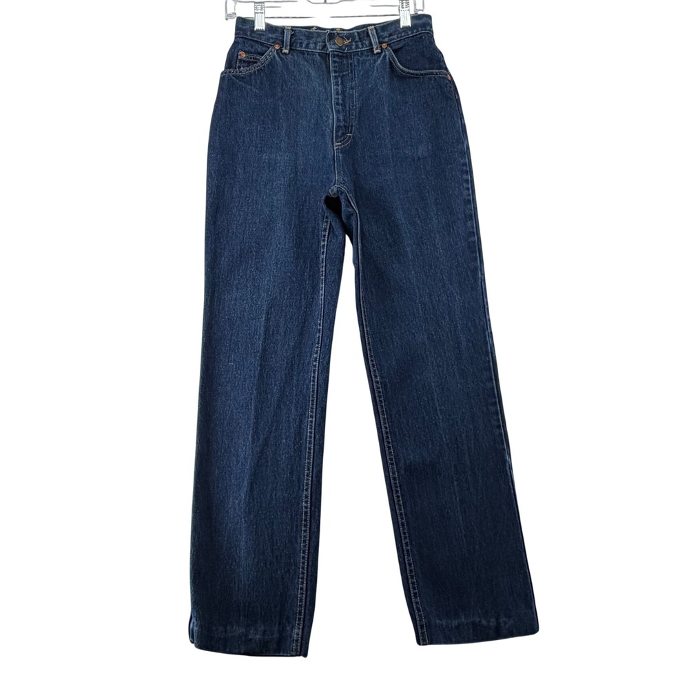 Lee Vintage High Rise Straight Leg Mom Jeans Women 12 W28x29L 100% Cotton USA